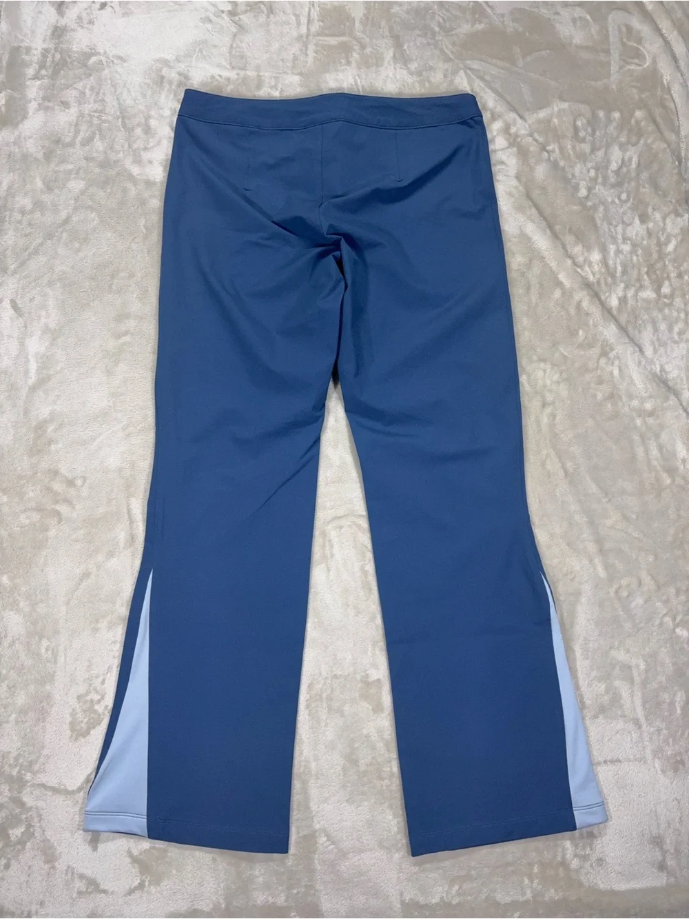 The North Face Blue Flare Pants Women 12 Stretch Zip Pocket Y2K - Picture 5 of 14